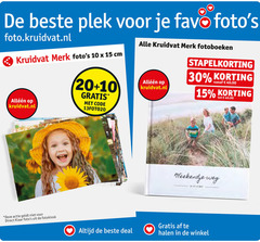  10 15 20 30 plek favo kruidvat merk cm kruidvat.nl code fotoboeken klaar fotokiosk deal weekendje weg 