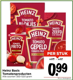  heinz tomato frito tomates stuk basis tomatenproducten soorten biologisch 