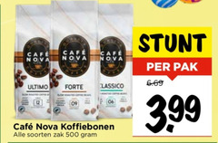  cafe nova koffiebonen 12 500 mcafee pak ultimo forte classico 06 soorten zak 3.99 