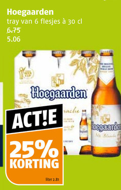  hoegaarden speciaalbieren 6 25 30 tray liter b 