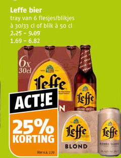  leffe speciaalbieren blikjes bier 6 25 50 tray 30 33 blik 6x effe liter v.a. blond blonde 