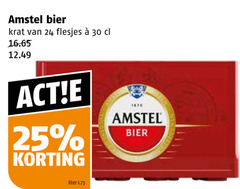  amstel krat bier 24 25 30 1870 liter 