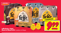  leffe speciaalbieren 2 6 10 40 99 val jaar alcohol tabak nix18 le brune swing triple tripel anno sixpacks bruin blond 0.0 pakken 