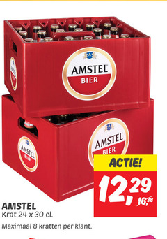  amstel krat bier 8 24 30 maximaal kratten 