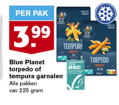  225 pak 3.99 planet crevettes tempura blue torpedo garnalen pakken 