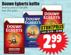  douwe egberts koffie 250 aroma rood pak meester koffers evenwichtig rond snelfiltermaling r cafeinevrij and 
