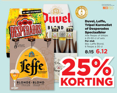  desperados duvel karmeliet leffe speciaalbieren blikjes bier 3 6 16 18 25 30 re anno jaar legitimatie alcohol tabak nix18 tripel speciaalbier stuk blond belge belgisch abdijbier farm blonde nuances vanille clou subtiel vleugje kruidnagel 