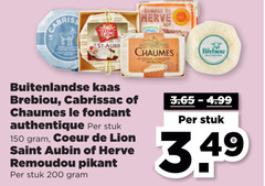  150 200 coeur fromage herve chaumes le fondant buitenlandse kaas authentique stuk saint pikant 