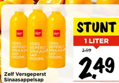  1 vers geperst sap liter versgeperst sinaasappelsap 