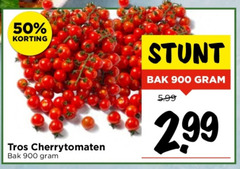  50 tros cherrytomaten bak 5.99 