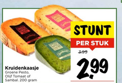  200 cheese bandits kruidenkaasje groene pesto olijf tomaat sambal stuk 3.99 