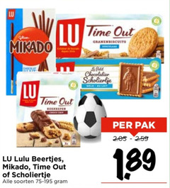  lu mikado time out granenbiscuits chocolat la chocolatier scholiertje lait lulu beertjes soorten pak 