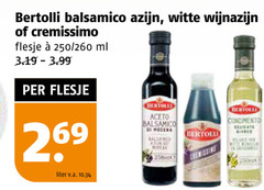  bertolli balsamico azijn witte wijnazijn flesje 250 260 ml liter v.a. aceto bit 