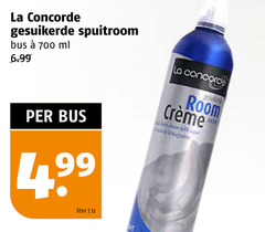  700 la concorde gesuikerde spuitroom bus ml liter room by with 