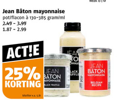  13 17 25 jean mayonaise pot flacon ml week kilo liter v.a. to baton belgian recipe 