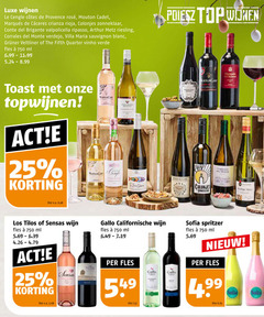  25 750 luxe wijnen le provence rosee mouton crianza rioja colonjes zonneklaar valpolicella ripasso arthur metz riesling monte villa maria sauvignon blanc veltliner fifth quarter vinho verde fles ml top wonen toast topwijnen liter v.a. cad caceres sensas wijn gallo californische galia family sofia spritzer solla 