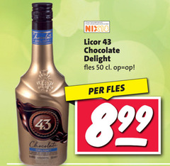  licor 43 likeur 18 50 ht chocolate alcohol tabak nix18 delight fles 