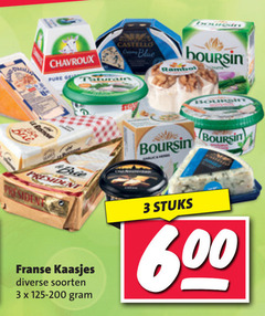  3 600 chavroux castello rambol ge brie franse kaasjes soorten 125-200 boursin stuks 