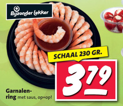  379 bijzonder garnalen ring saus schaal 