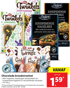  160 mister lentehagel knisperende hagelmix melkchocolade gekleurde witte chocolade mix coating ge people nutri choc mini theelichten 140-300 paashagelslag varieeren 1 2 nature cocoa 