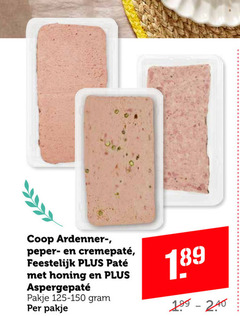  pate ardenner peper feestelijk honing pakje 