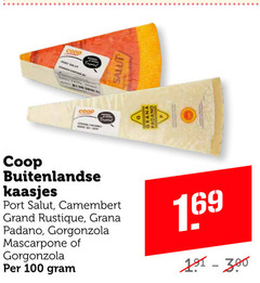  100 101 300 grana dop salut buitenlandse kaasjes port camembert grand rustique padano gorgonzola mascarpone 