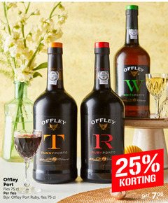  offley port 25 700 lg tawny porto ruby for fles 