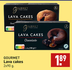  2 90 180 finest cuisine lava cakes nutri score chocolade 2x stuks serveersuggestie cacao gourmet 