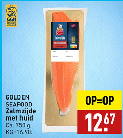  gerookte zalmfilet 750 1267 certified farming golden seafood zalmzijde huid ca. hot noorwegen 