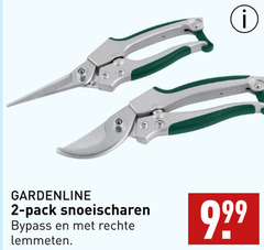  snoeischaar 2 gardenline pack bypass rechte lemmeten 