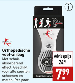  2 lucovitaal orthopedische voet schok absorberend effect soorten schoenen maten paar air bag ondersteun pieces 