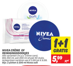  1 2 3 40 200 250 nivea soft lingettes douceur yeux visage verzachtende reinigingsdoekjes gezicht lippen peaux sensibles droge waterproof ringen delicatement 2. la peau douce formule pour huile creme care blik ml pot pak stuks varieeren 5.99 potten 5 99 11 