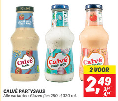  2 250 320 ruk romig samba knoflook partysaus glazen fles ml cocktail 