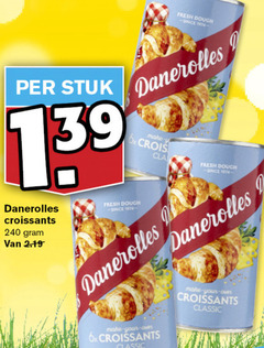  danerolles croissantdeeg 240 fresh dough stuk croissants make 6x your classic 