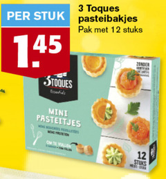  3 12 stuk essentials pasteibakjes pak stuks mini pasteitjes bouchees 