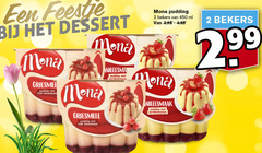  2 450 dessert mona rode be griesmeel pudding aardbeiensaus bekers ml 