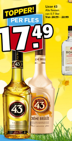  16 fles licor flessen liter le bokma jonge ge cuarenta cream liqueur with taste reve brulee salted original dc one limited edition 