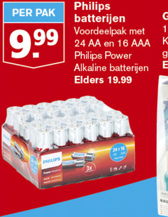  philips batterijen 16 24 pak aa aaa power alkaline elders philip 3x bald 