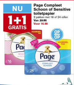  page toiletpapier 1 2 10 16 24 schoon sensitive pakken rollen voordeel verzorgend pak sensi aloe wave 