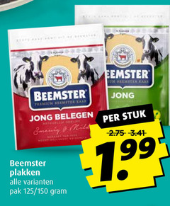  beemster premium lars jong belegen mild pak 150 stuk 