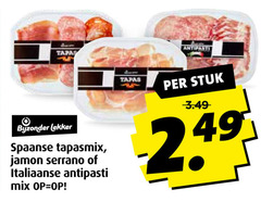  tapas bijzonder spaanse jamon serrano italiaanse antipasti mix stuk 