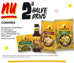  1 2 25 27 100 120 halve conimex kroepoek boemboe woksaus xl sajoer boontjes zoet kruidige serveersuggestie suggestion portion wok indonesische naturel java mild gekruide since teriyaki receptuur vertrouwde aanschaf 2e combinaties let combinatie 