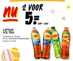  lipton ice tea 2 5 13 34 100 flessen liter sugar zero sparkling bruisend ml calories original green peach 