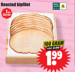  100 roasted kipfilet beter leven 