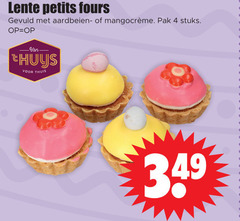  petitfours 4 lente petits fours gevuld aardbeien pak stuks thuis 