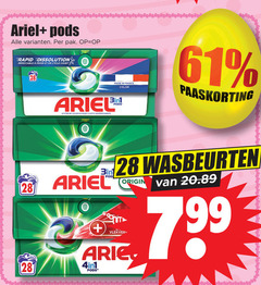  ariel wasmiddel 3 28 pak rapid impeccable cycle france color schoon koude korte wasprogrammas paaskorting b wasbeurten origin 4in1 