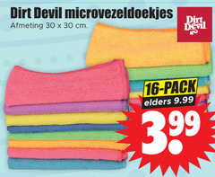  dirt devil microvezeldoekjes 16 30 cm pack elders 3.99 