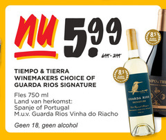  rode wijn witte 18 750 8 5 hamersma tiempo tierra winemakers choice guarda signature fles ml land spanje portugal vinha nachos alcohol regional branco white wine vin blanc blend syrah 