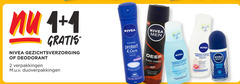  1 2 nivea gezichtsverzorging deodorant new men duoverpakkingen your skin you anti transpirant protect care quick dry alcohol la creme protection irritant irriterend 150ml deep black carbon espresso oogmake-up up remover yeux verzachtend douceur gezuiverd water eau antibacterieel bacterien gevoelige huid rondom drogen contour sensible remove waterproof kamille ogen des fresh active sensation 