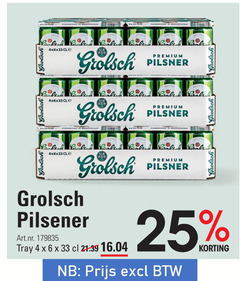  grolsch blikjes bier 4 6 25 33 premium pilsner cavalli co pilsener tray 